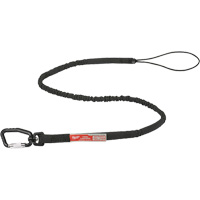 Extended Reach Locking Tool Lanyard, Bungee, Carabiner/Loop Duraquip Inc