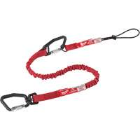 Quick-Connect Locking Tool Lanyard, Bungee, Carabiner/Loop Duraquip Inc