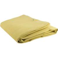 Acrylic Coated Fiberglass Blanket, 6' W x 6' L, Rated Up To 300 °F Duraquip Inc