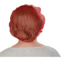Bonnets bouffants, Polypropyl&egrave;ne, 21", Rouge Duraquip Inc