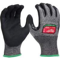 High-Dexterity Dipped Gloves, Size Small, 18 Gauge, Nitrile Coated, Polyethylene Shell, ASTM ANSI Level A6/EN 388 Level F Duraquip Inc