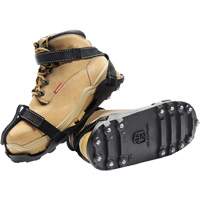 Sasquatch&reg; Ice Cleats, Steel, Stud Traction, Small Duraquip Inc