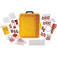 Station de cadenassage &eacute;lectrique avec cadenas de s&eacute;curit&eacute; en nylon &agrave; cl&eacute; identique, Cadenas Plastique, Capacit&eacute; de 55, Cadenas Compris Duraquip Inc