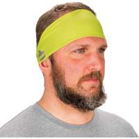Chill-Its 6634 Cooling Headband, High Visibility Lime-Yellow SHB411 | Duraquip Inc