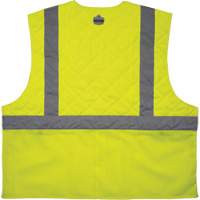 Chill-Its 6668 Safety Cooling Vest, X-Large, High Visibility Lime-Yellow SHB416 | Duraquip Inc