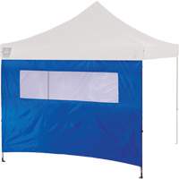 Paroi de tente à déploiement SHAX 6092 avec fenêtre en maille SHB420 | Duraquip Inc