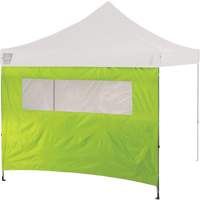 Paroi de tente à déploiement SHAX 6092 avec fenêtre en maille SHB421 | Duraquip Inc
