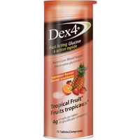 Comprim&eacute;s de glucose Dex4 Dynamic Duraquip Inc