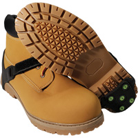 Dispositif de traction de talon Icetred, Caoutchouc/Carbure de tungst&egrave;ne, Traction Crampon, Taille unique Duraquip Inc
