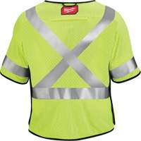 Gilet de s&eacute;curit&eacute; &agrave; maille d&eacute;tachable, Noir/Jaune lime haute visibilit&eacute;, Moyen/Petit Duraquip Inc