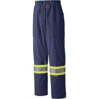 6003P Traffic Safety Pants, Polyester, X-Small, Navy Blue Duraquip Inc
