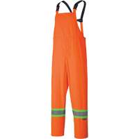5598 Lightweight Waterproof Rain Suit, Polyester/PVC, Small, High Visibility Orange Duraquip Inc