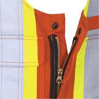 7712 FR-Tech&reg; Flame-Resistant Overalls, Small, High Visibility Orange Duraquip Inc