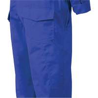 7706T FR-Tech&reg; Flame-Resistant Coverall with Leg Zippers, Size 40 (Tall), Royal Blue, 9.7 cal/cm² Duraquip Inc