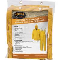577 V&ecirc;tements imperm&eacute;ables 3 morceaux, Polyester/PVC, 6T-Grand, Jaune Duraquip Inc