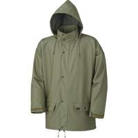 D7000 Veste imperm&eacute;able extensible, Polyur&eacute;thane, T-petit, Vert Duraquip Inc