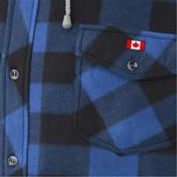 415SS Chemise &agrave; capuche matelass&eacute;e, Hommes, Petit, Multicolore Duraquip Inc