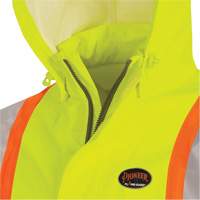 Manteau de pluie ignifuge et protection contre les éclats d’arc électrique SHE563 | Duraquip Inc