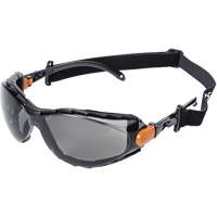 XPS502 Sealed Safety Glasses, Smoke Lens, Anti-Fog/Anti-Scratch Duraquip Inc