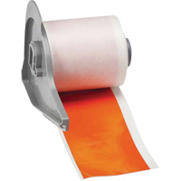 Ruban adhésif permanent toutes saisons pour étiquettes, Vinyle, Orange, Largeur de 2" SHF053 | Duraquip Inc