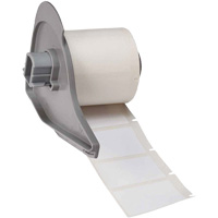Étiquettes polyvalentes pour environnements difficiles, Polyester, 1,5" lo x 1" h, Blanc SHF071 | Duraquip Inc