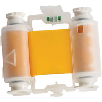 R6900 Series Snap-In Printer Ribbon, 2" x 150', Yellow Duraquip Inc