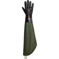 Chemstop Chemical-Resistant Gloves, PVC, Flock-Lined Inner Lining Duraquip Inc