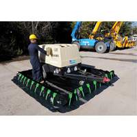 Berme Ultra-Containment Berm, Capacit&eacute; 179 gal. US, 4' la x 6' lo x 12" h, Paroi &agrave; piquets Duraquip Inc
