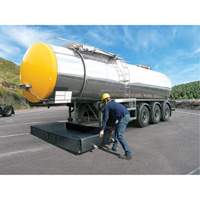 Berme Ultra-Tanker Berm, Capacit&eacute; 374 gal. US, 5' la x 10' lo x 12" h, Paroi en mousse Duraquip Inc