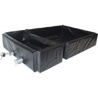 Berme Ultra-Track Berm, Capacit&eacute; 144 gal. US, 4' la x 6' lo x 12" h, Paroi en mousse Duraquip Inc