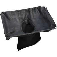 Bac de r&eacute;tention carr&eacute; Ultra-Drain Guard avec orifice de trop-plein, Huile & s&eacute;diments, 16" - 28" lo x 20" - 36" la Duraquip Inc