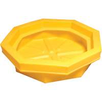 Ultra-Drum Tray sans grille, 32" lo x 32" la x 8,1" h, Cap. de d&eacute;versement 22,8 gal. US Duraquip Inc