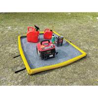 Petit tampon Ultra-Filter, Capacit&eacute; 0,8 gal. US, 2,5' la x 2' lo x 3" h, Paroi en mousse Duraquip Inc