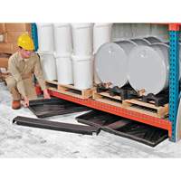 Ultra-Rack Containment Tray – plateau triple, 72" lo x 44" la x 2,8" h, Cap. de d&eacute;versement 24 gal. US Duraquip Inc