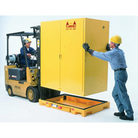 Double Drum Ultra-Safety Cabinet Bladder System, 63" lo x 38,5" la x 6,3" h, Capacit&eacute; de charge 3000 lb Duraquip Inc