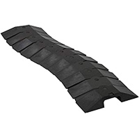 Medium Ultra-Sidewinder Cable Protection System avec capuchons, 33" x 9,8" x 1,4", 260 lb (0,13 tonnes) Duraquip Inc