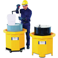 Transpalette pour Ultra-Spill Collector, 66 gal. US, Mobile Duraquip Inc