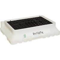 P2 Ultra-Spill Tray, 17" lo x 12" la x 4" h, Cap. de d&eacute;versement 1,8 gal. US Duraquip Inc