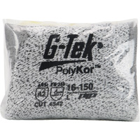 G-Tek&reg; Seamless Knit Cut-Resistant Gloves, Size X-Small, 13 Gauge, Polyurethane Coated, PolyKor&reg; Shell, ASTM ANSI Level A2/EN 388 Level B Duraquip Inc