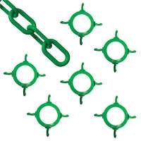 Ensemble de connecteurs de chaîne pour cônes, Vert SHG973 | Duraquip Inc