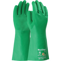 ATG MaxiChem&reg; Chemical-Resistant Gloves, Size Small, 14" L, Nitrile Duraquip Inc
