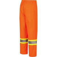 5627W Women's Waterproof Bib Pants, Polyester/Polyurethane, X-Small, High Visibility Orange Duraquip Inc