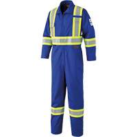 7704T FR-Tech&reg; Arc-Rated Coverall, Size 40 (Tall), Royal Blue, 10 cal/cm² Duraquip Inc
