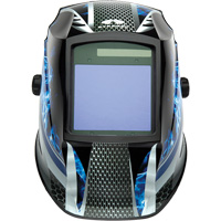 Leadhead&reg; Auto Darkening Welding Helmet, 3.8" L x 3.4" W View Area, 9 - 13 Shade Range Duraquip Inc