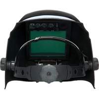 Leadhead&reg; Auto Darkening Welding Helmet, 3.8" L x 3.4" W View Area, 9 - 13 Shade Range, Black Duraquip Inc