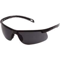 Ever-Lite&reg; Safety Glasses, Dark Grey Lens, ANSI Z87+/Meets/Exceeds CSA Z94.3 Duraquip Inc