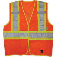Open Road&reg; “BTE” Vest, High Visibility Orange, Medium/Small Duraquip Inc