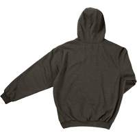 Chandail &agrave; capuche en molleton r&eacute;sistant &agrave; l'eau, Hommes, Petit, Gris Duraquip Inc