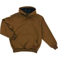 Water Repellent Fleece Pullover Hoodie, Men's, X-Small, Brown SHJ084 | Duraquip Inc