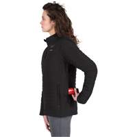 M12 Heated Axis Jacket with Battery, Women's, Large, Black Duraquip Inc